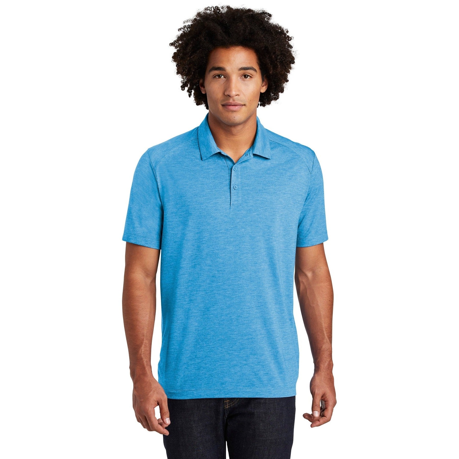 Sport-Tek-Sport-Tek ® PosiCharge ® Tri-Blend Wicking Polo. ST405-MedTech-5